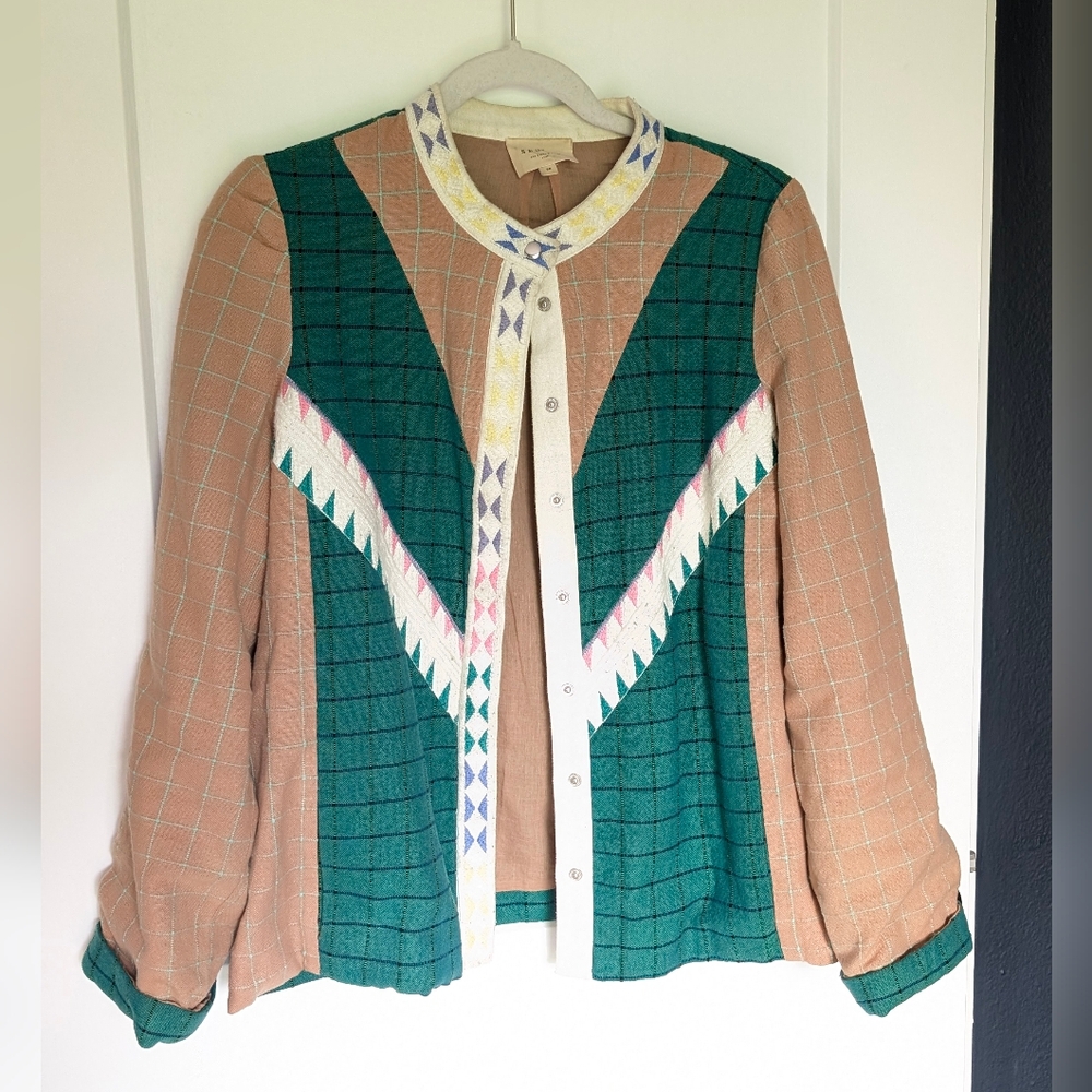 Sezane Riviera Jacket Vert - Picture 4 of 10